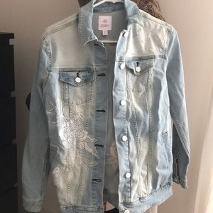 LuLaRoe oversized jean jacket - Jaxon